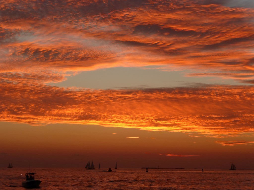 Florida Keys Highlights Key West Sonnenuntergang