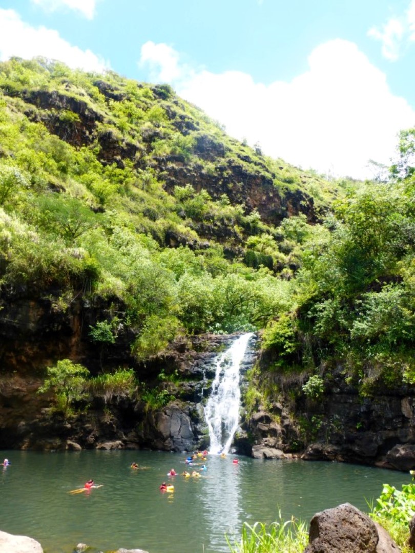 Waimea Falls Oahu Hawaii