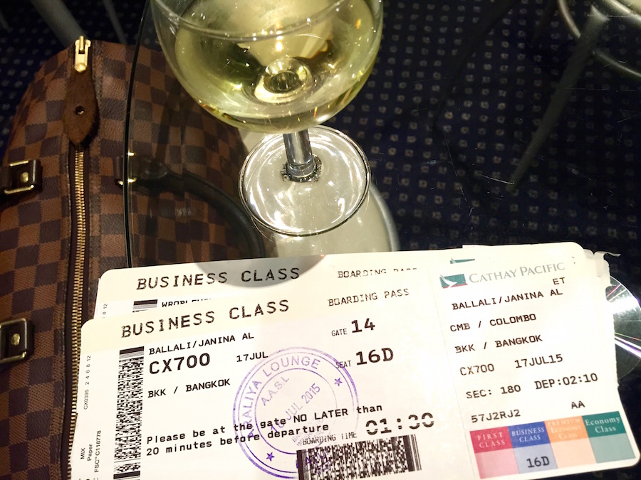 Flug Cathay Pacific Business Class - Reiseblog ferntastisch