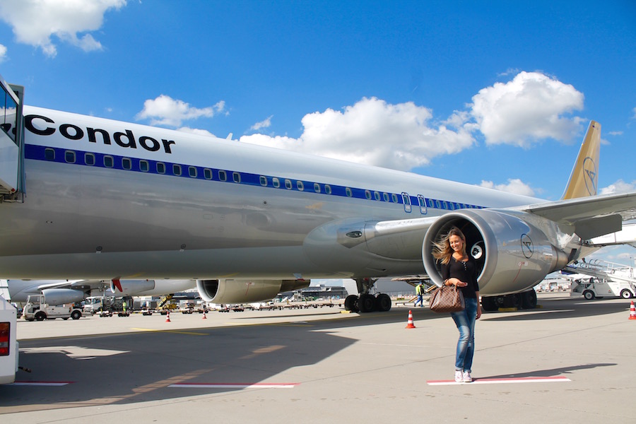 Condor Flug Frankfurt Barbados Premium Economy Class Business Class - Reiseblog ferntastisch