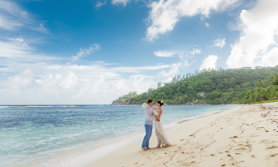 Kempinski Seychelles Resort Hochzeit Flitterwochen Seychellen